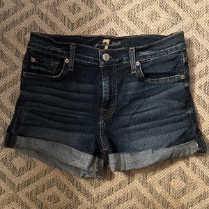 7 For All Mankind Denim Shorts